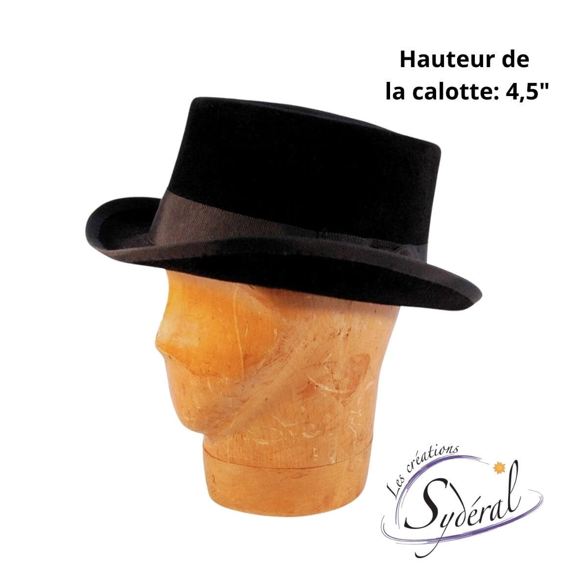 Haut-de-Forme classique feutre de laine (choix de couleurs) – Image 5