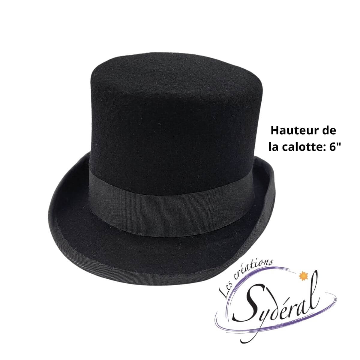 Haut-de-Forme classique feutre de laine (choix de couleurs) – Image 4
