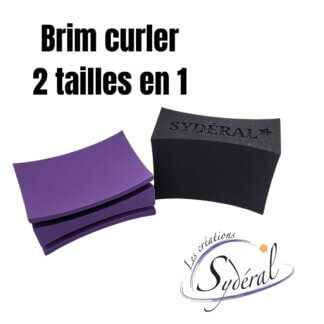 brim curler ou retourneur de bord. un outil pour la chapellerie 2 en 1